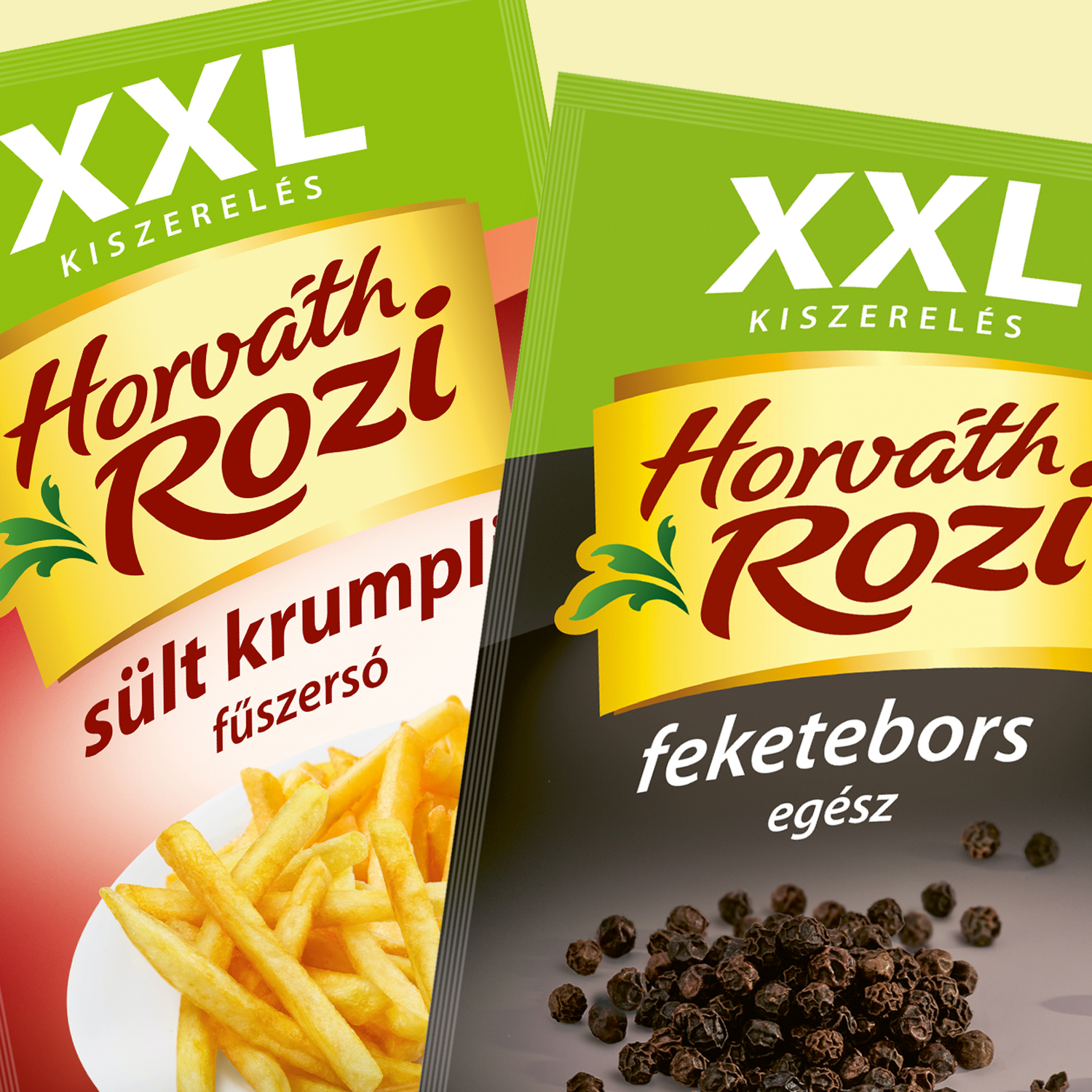 Horváth Rozi XXL fűszercsomagolás