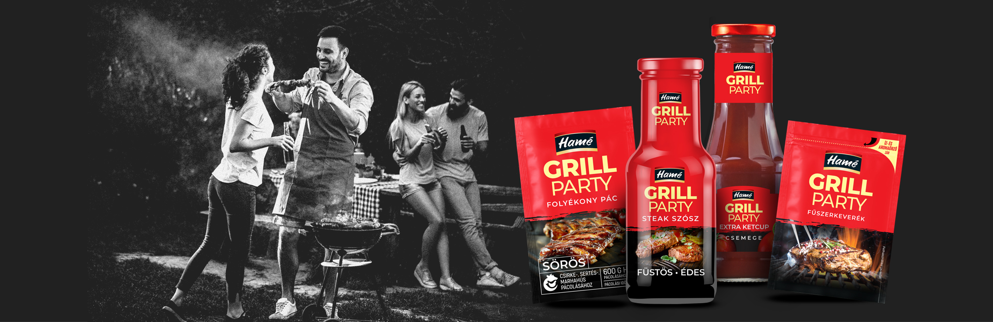 Hamé grill fűszercsomagolás