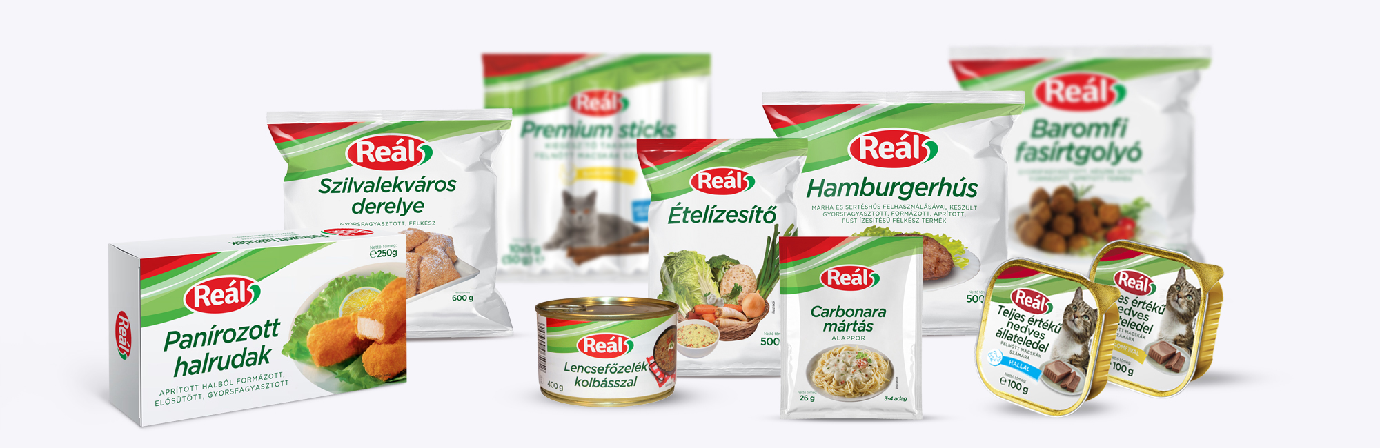 Real sajátmárkás csomagolások tervezése